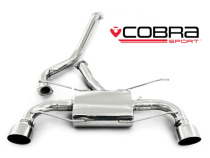Subaru BRZ 12- Catback Sportavgassystem (Ej Ljuddämpat) Cobra Sport